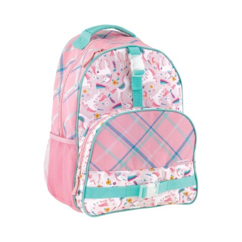 MOCHI.G.SJ Mochila Escolar Grande 48cmx16cmx40cm Stephen Joseph - Unicornio Rosa