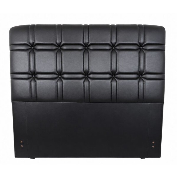 RESPALDO ZEUS 2 PLAZAS PARA SOMMIER 1,40 MT - NEGRO RESPALDO ZEUS 2 PLAZAS PARA SOMMIER 1,40 MT - NEGRO