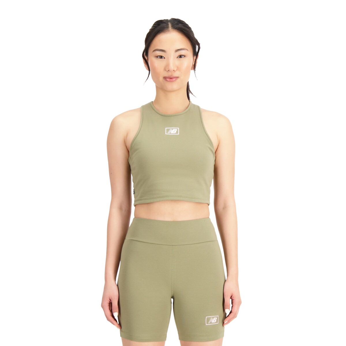 Top New Balance de dama - Essentials - WB33500CGN - GREEN 