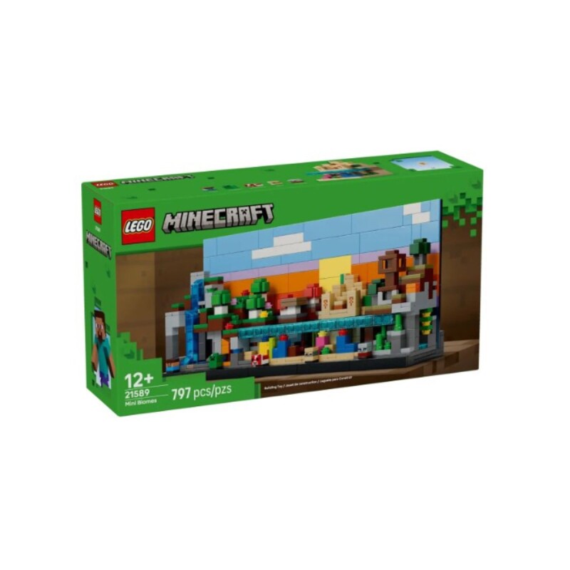 Lego Minecraft Minibiomas 797 pcs 12+ Lego Minecraft Minibiomas 797 Pcs 12+