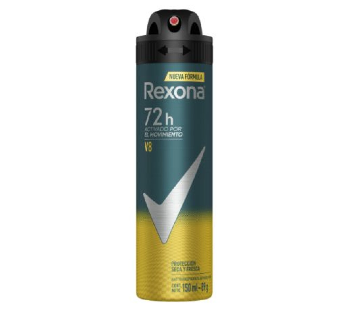 Rexona Desodorante en Aerosol V8 150 ml – Desodorante Masculino