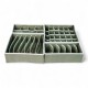 Organizador separador cajones ropa interior Gris