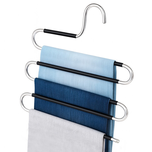 Perchas De Ropa Pantalones Organizador Antideslizantes perchero Acero inoxidable IMBACK Perchas De Ropa Pantalones Organizador Antideslizantes perchero Acero inoxidable IMBACK