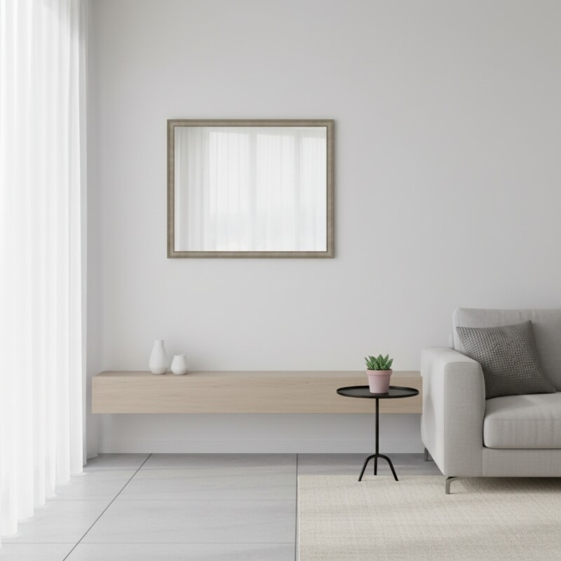 Espejo 50 x 60 cm MADERA