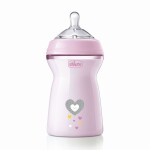CHICCO BIBERON NAT.FEELING ROSA+6M81335 única