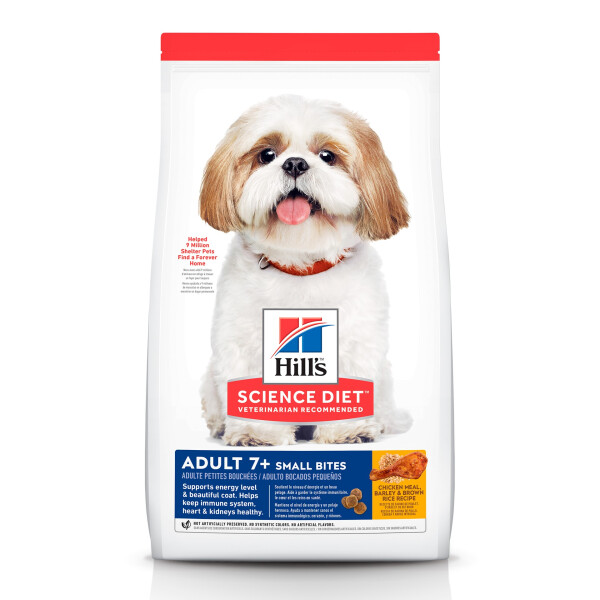 HILLS CANINE ADULT 7+A.L SMALL BITES 2 KGS HILLS CANINE ADULT 7+A.L SMALL BITES 2 KGS