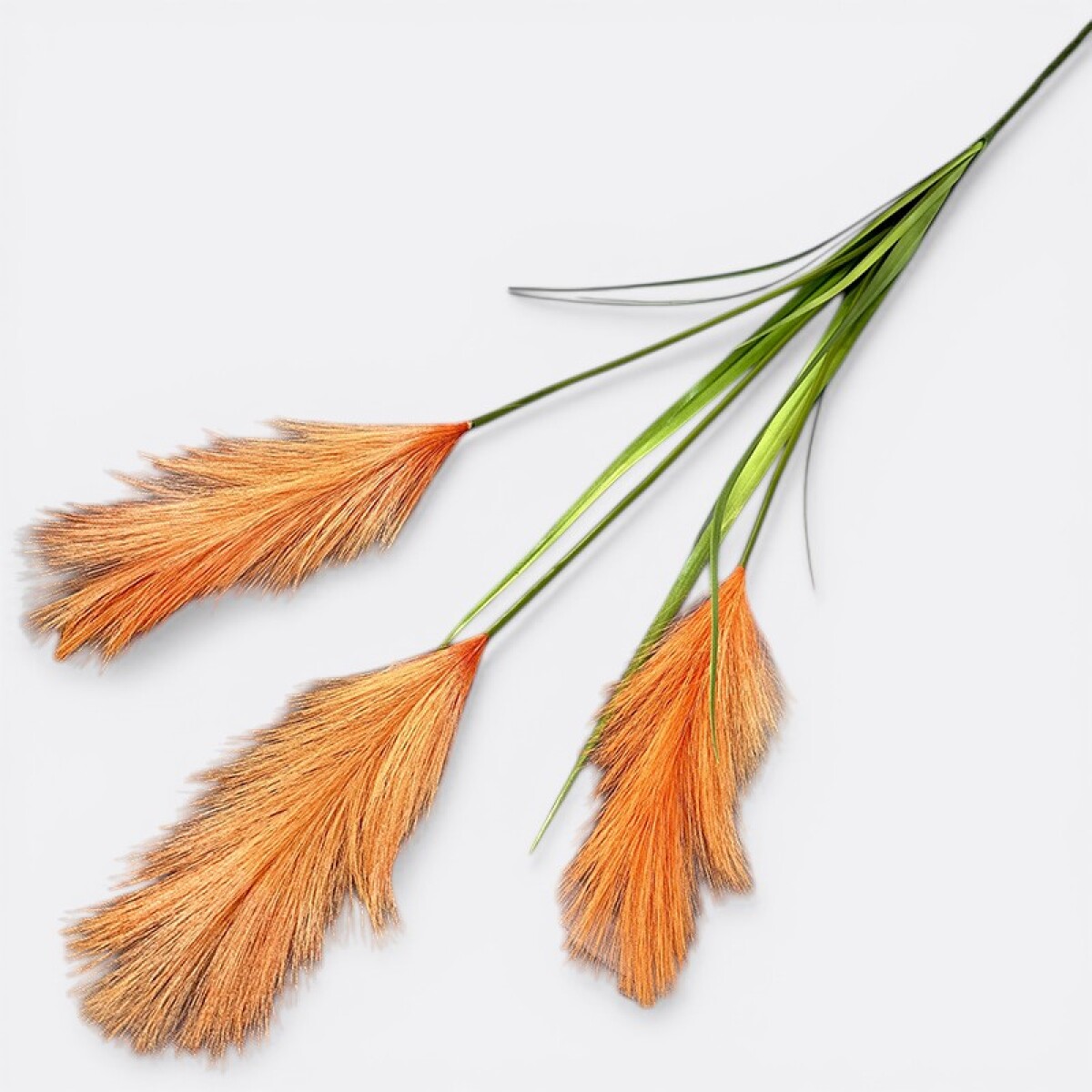 Rama Tres Plumerillos Estepa - Naranja 