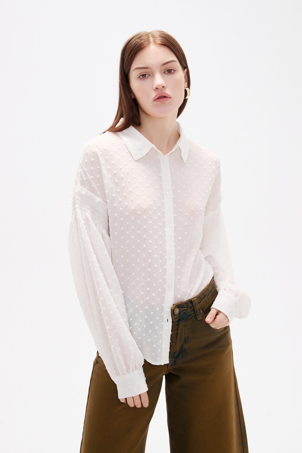 Camisa Winki Marfil / Off White