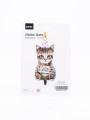 GLOBO METALIZADO GATO MULTICOLOR