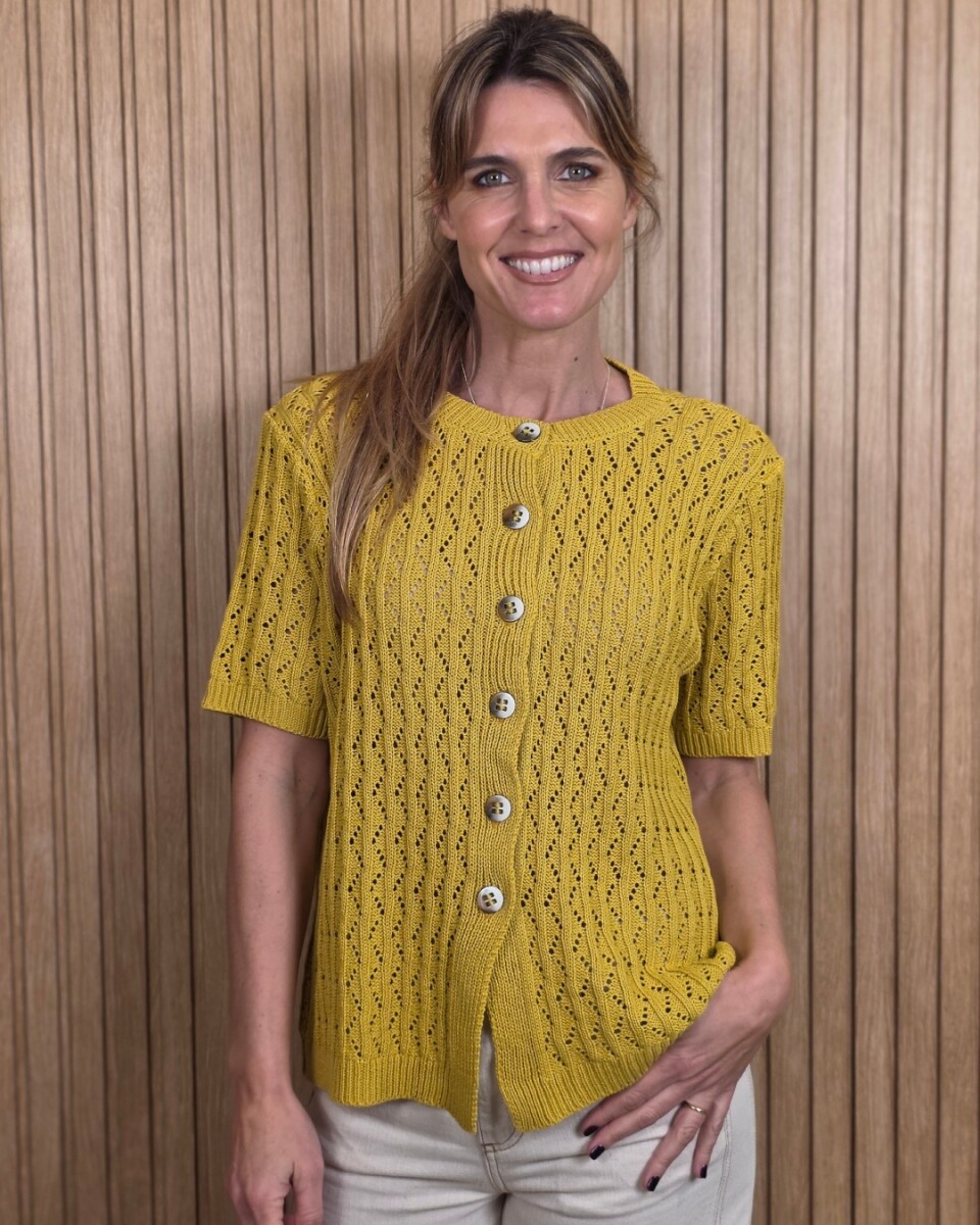 Cardigan Mora - Pistacho 