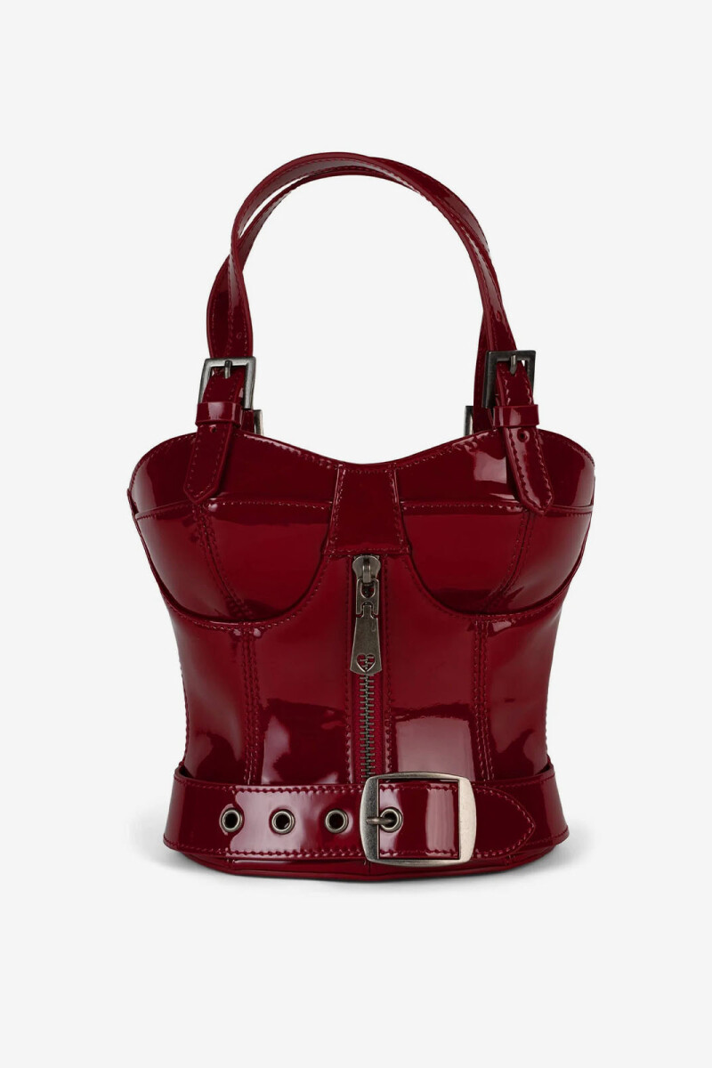 BOLSO BODICE Rojo