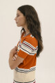 VESTIDO TEJIDO M/CORTA BRICK