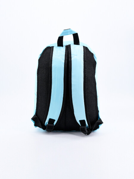 MOCHILA LETRAS PATCH VERDE AQUA