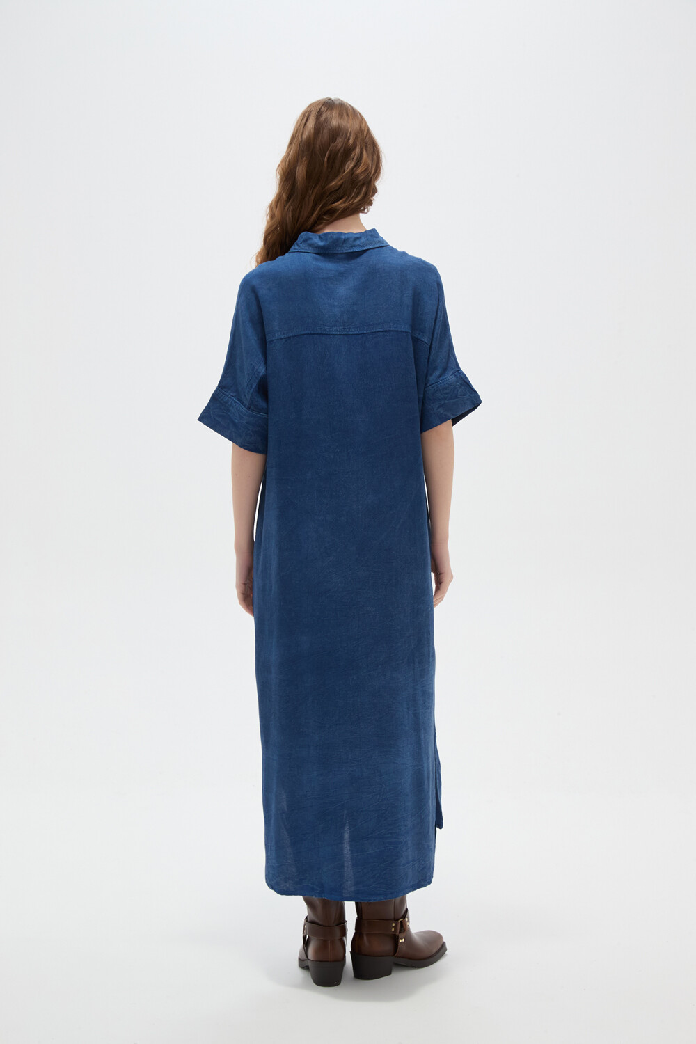 Tunica Kamena Azul Indigo