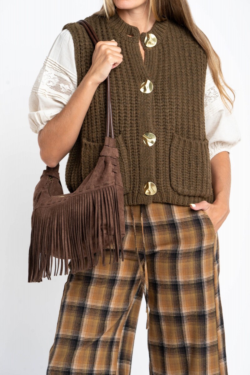 Chaleco Lana - Oliva 