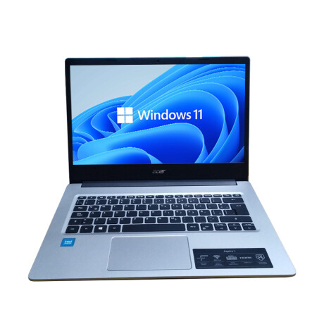 Notebook Acer A314-35. Celeron N4500. RAM 8GB. Disco Sólido NUEVO 240GB. Pantalla 14". Win11 Notebook Acer A314-35. Celeron N4500. RAM 8GB. Disco Sólido NUEVO 240GB. Pantalla 14". Win11