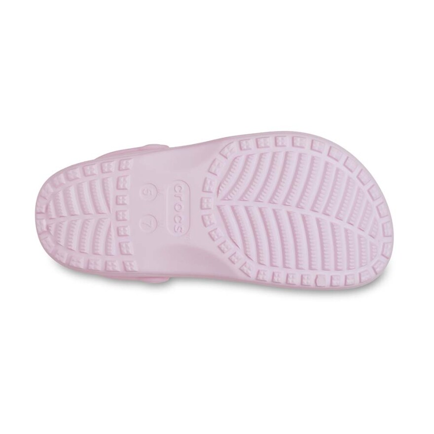 Floral Cut Out Clog - Unisex Pink Milk