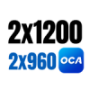 COCARDAS 2X960 OCA