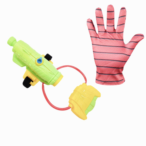 Pistola de agua lanza telarañas con guantes Pistola De Agua Lanza Telarañas Con Guantes