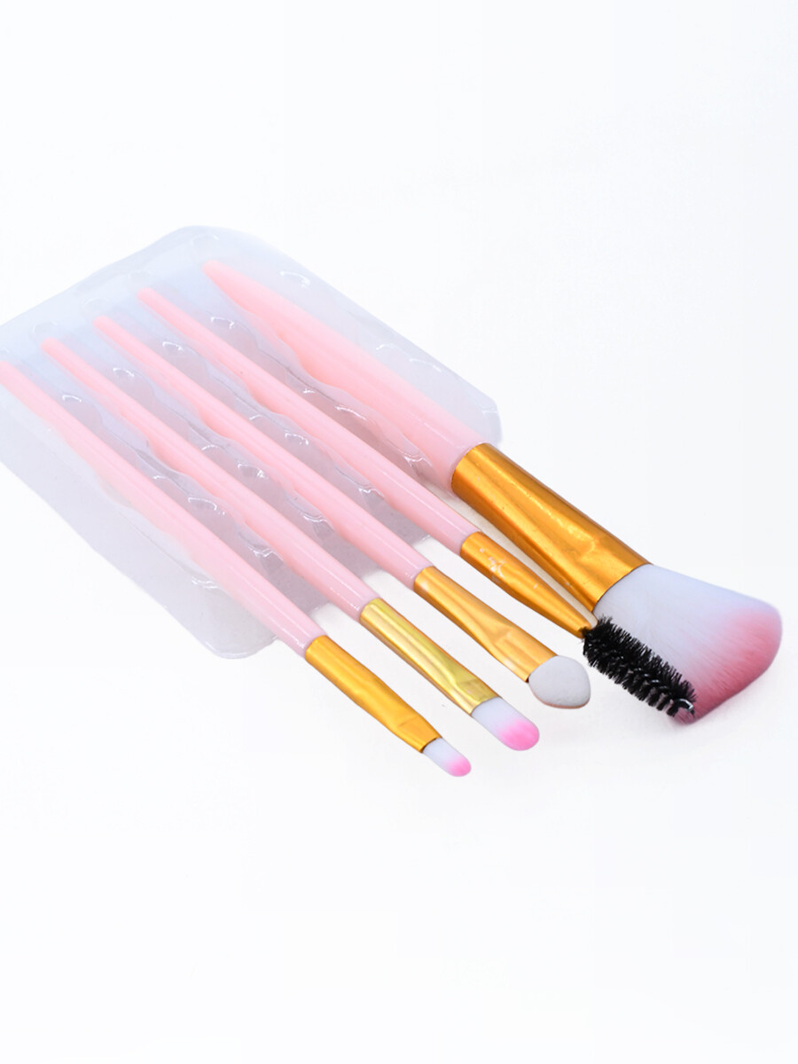SET BROCHAS PINKY 5 PCS - ROSADO 