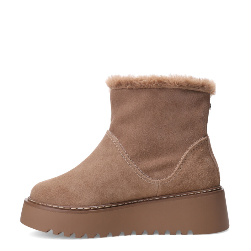 Botas de Mujer Bottero Caña Alta Con Piel Beige