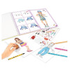 Libro de colorear con set de colores Top Model Libro de colorear con set de colores Top Model