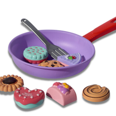 Sartén c/accesorios y alimentos 28*16*4cm Sartén C/accesorios Y Alimentos 28*16*4cm