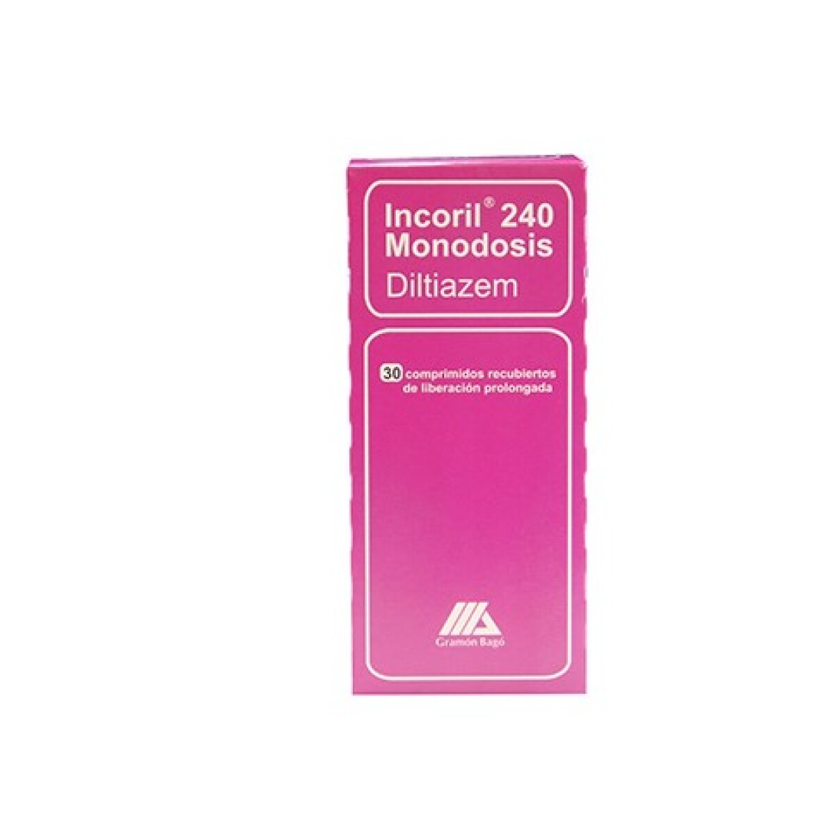 Incoril 240mg 30 COM 