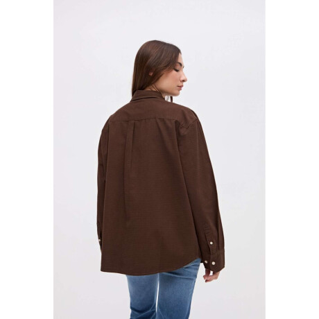 Sobrecamisa Dionne Chocolate