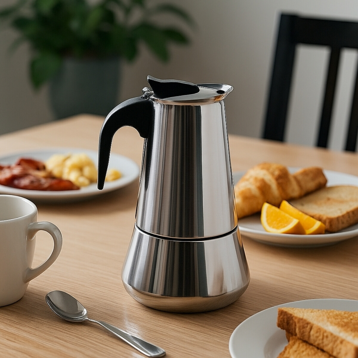 Cafetera express Milan 4 tazas 