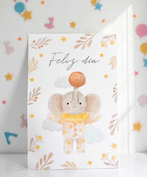 Tarjeta día del niño 10x15 DISEÑO 4