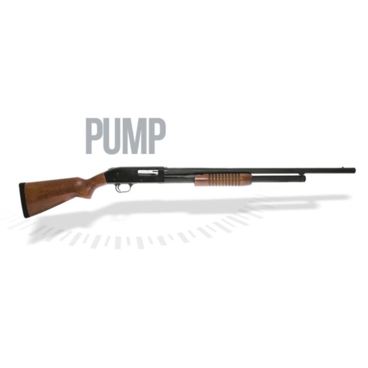 ESCOPETA BOITO CAL 12 28" D/TROMBON PUMP CUL.MADERA PAV (217B) 