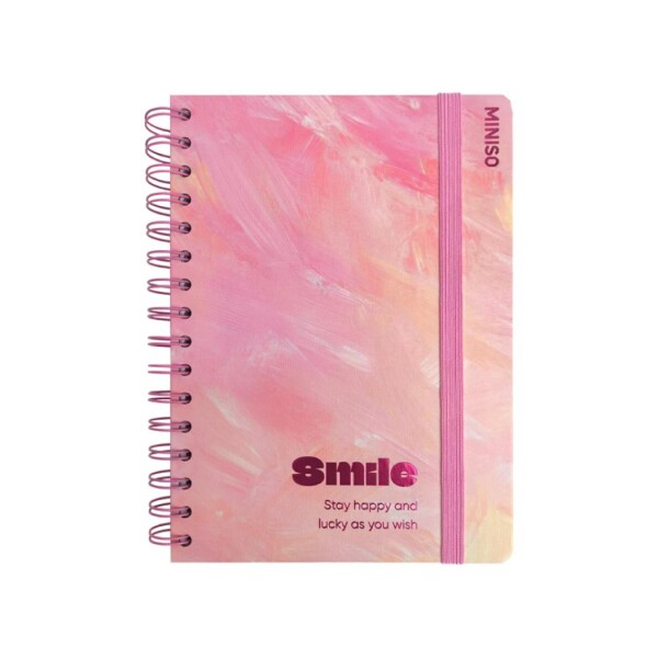 Cuaderno pastel A6 rosa