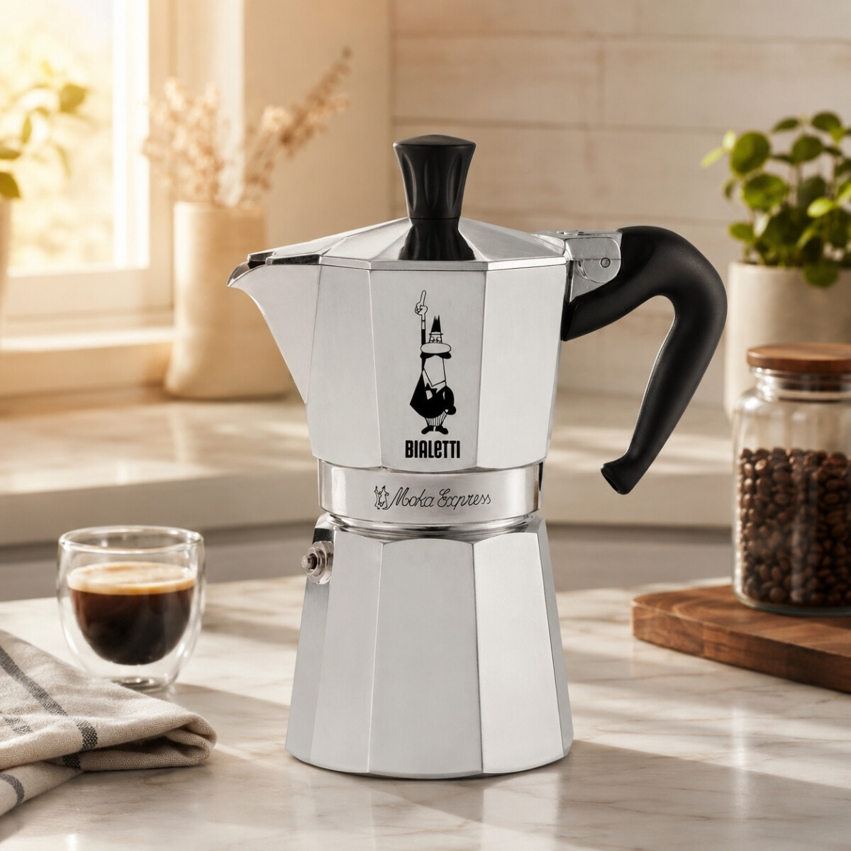 Cafetera Moka Express 420ml 9 Tazas Bialetti 