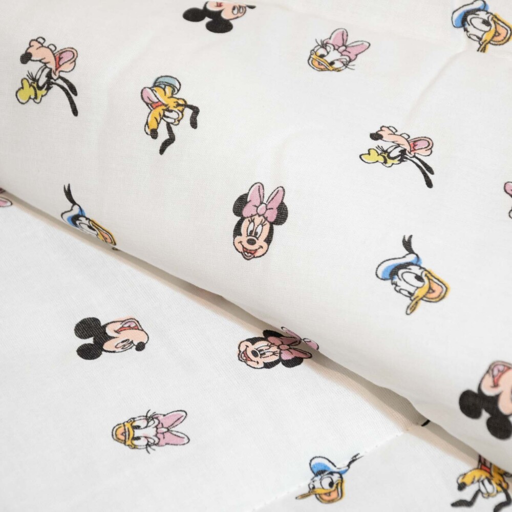 ACOLCHADO 1 PLAZA ALGODON BLANCO MICKEY&FRIENDS BLANCO ESTAMPADO