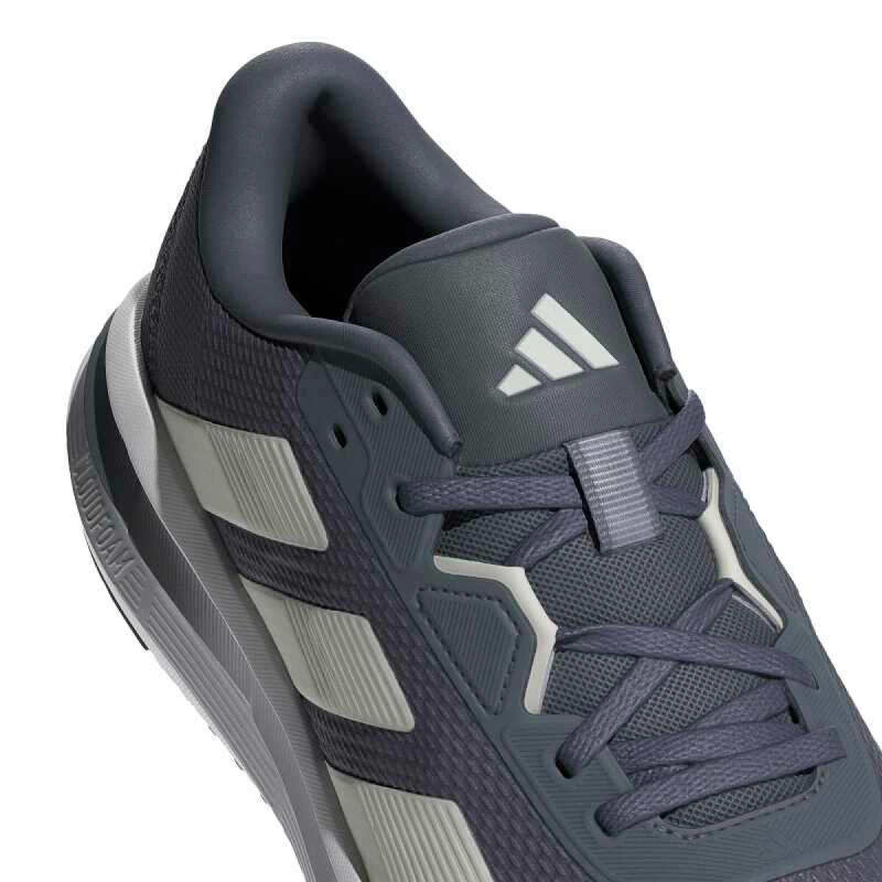 Championes de Hombre Adidas Running Galaxy 7 Gris - Blanco