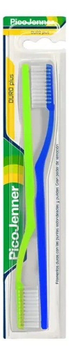 Cepillo Dental PicoJenner Duro Plus 2 Unidades 