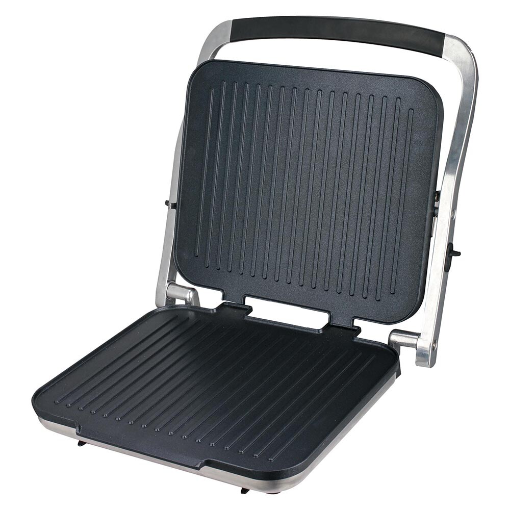 SANDWICHERA 2000 WATTS CON GRILL INOXIDABLE Sandwichera 2000 Watts Con Grill Inoxidable