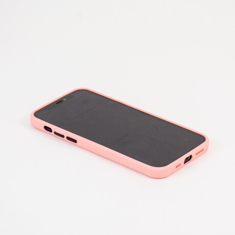 Estuche Funda De Silicona Para Iphone 12 Pro Rosado