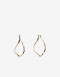 Aros Argollas Metal Argollas Metal Ovaladas - Dorado