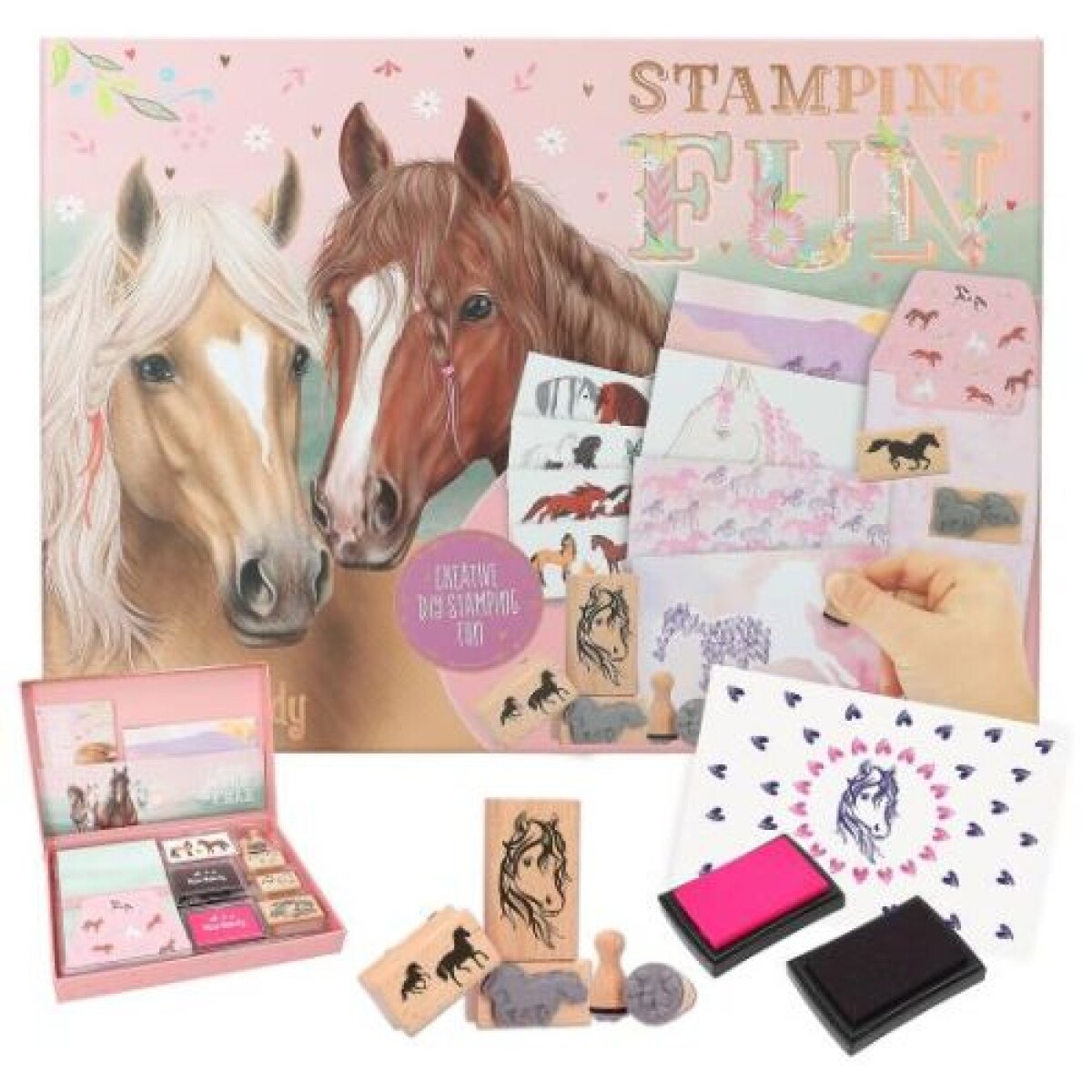 Set de cartas y sellos- Miss melody - Set De Cartas Y Sellos- Miss Melody 