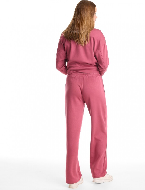 Jogger Basico Recto ROSA OSCURO
