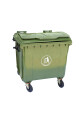 Contenedor De Residuos Verde - 1100 Litros Contenedor De Residuos Verde - 1100 Litros