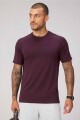 Polo Manga Corta Fit The Training Day Tee Hombre Oxblood