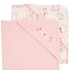 Set x2 toallas carters PREMIUM rosa
