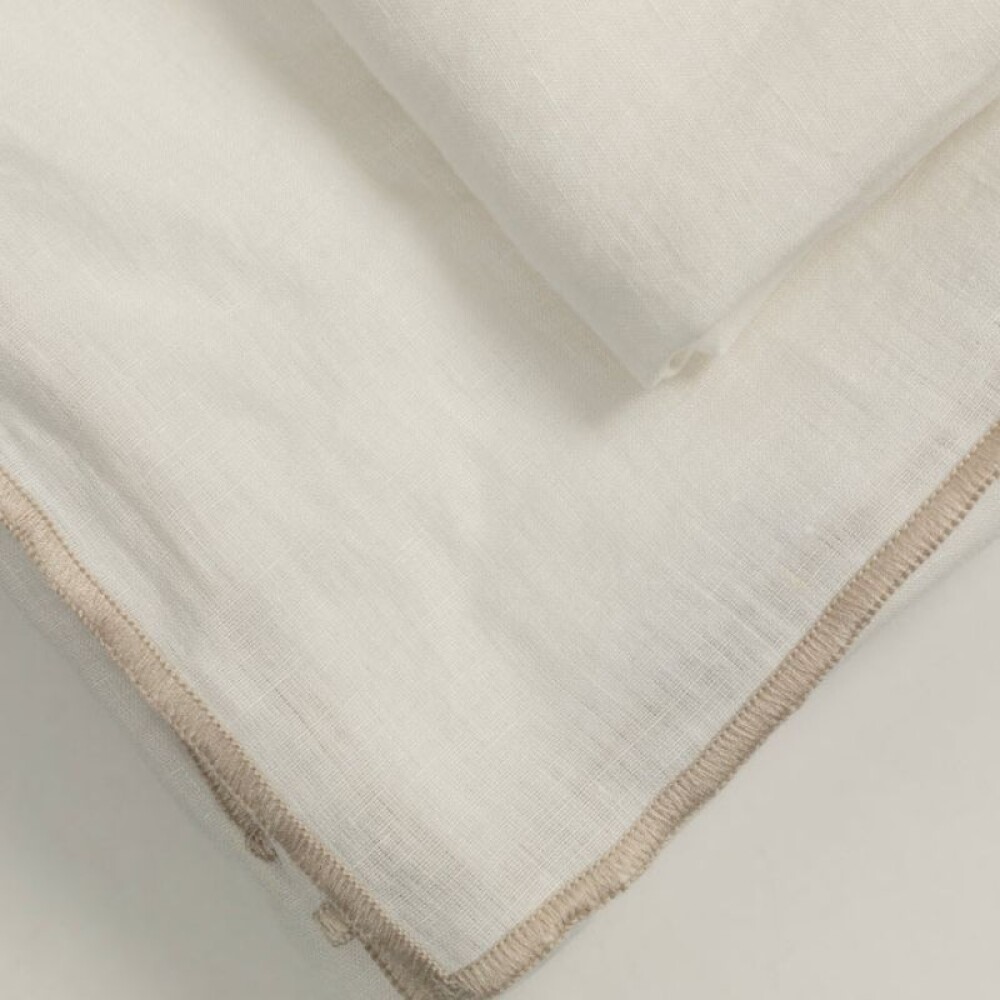 Camino Lino Overlock Off White 50x300 Camino Lino Overlock Off White 50x300