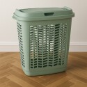 CESTO DE ROPA RECTANGULAR 50 LITROS 52X36X57CM MULTICOLOR