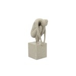FIGURA DE YOGA CUERVO DECORATIVA 15x9x27CM FIGURA DE YOGA CUERVO DECORATIVA 15x9x27CM