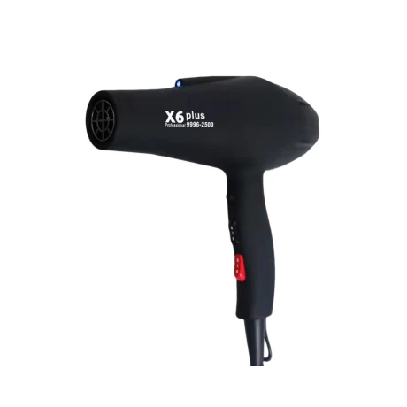 SECADOR DE PELO PROFESIONAL X6 COLOR NEGRO SECADOR DE PELO PROFESIONAL X6 COLOR NEGRO