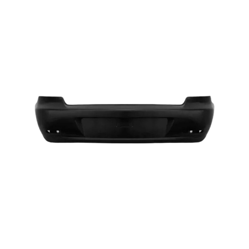 PARAGOLPE TRASERO NEGRO LISO Paragolpe Trasero Negro Liso